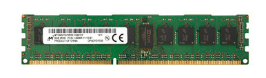 MT18KSF1G72PDZ-1G6E1FF - Micron 8GB 1600MHz DDR3 PC3-12800 Registered ECC CL11 240-Pin DIMM 1.35V Low Voltage Dual Rank Memory