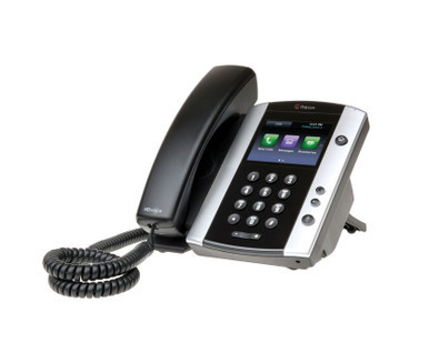 2200-48500-025 - Polycom VVX 501 12-Line Dual-Port Ethernet 3.5-inch LCD VoIP Phone