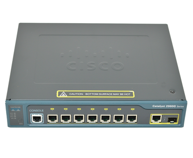 Catalyst 2960G-8TC-L - Cisco 7-Ports SFP Layer 2 Managed Rack-mountable Network Switch