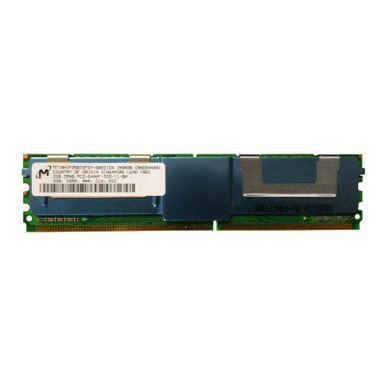 MT18HTF25672FDY-80EE1D4 - Micron 2GB 800MHz DDR2 PC2-6400 ECC Fully Buffered CL5 240-Pin DIMM Dual Rank Memory