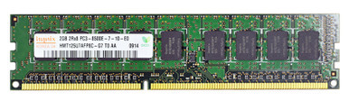 HMT125U7AFP8C-G7 - Hynix 2GB 1066MHz DDR3 PC3-1066 ECC Unbuffered CL7 240-Pin DIMM 1.35V Dual Rank Memory Module