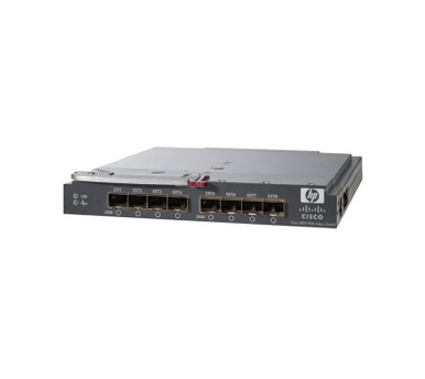 610678-001 - HP MDS 8/12c Fabric Switch 8 X 8GB Fibre Channel (Backplane) + 2 X 8GB Fibre Channel + 2 X SFP+ Plug-In Module