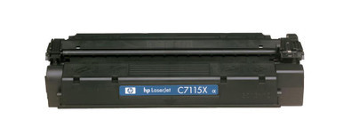 C7115X - HP 15X High-yield Toner Cartridge (Black) for LaserJet 1000 / 1200se / 1220 / 3300 / 3310 / 3320 / 3330 / 3380 Printer