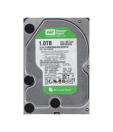 Western Digital WD10EAVS-00D7B1 Caviar Green 1TB SATA 3Gb/s Desktop Hard Drive