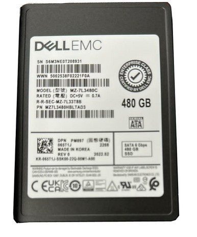Samsung MZ7L3480HBLTAD3 480GB SATA 6Gb/s 2.5-inch Solid State Drive