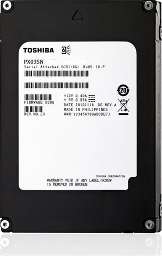 Toshiba PX03SNB160 1.6TB SAS 12Gb/s Solid State Drive