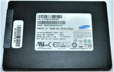 Samsung MZ7GE240HMGR 240GB SATA 6Gb/s Solid State Drive