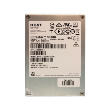 HGST SDLL1MLR-032T-CCA1 3.2TB SAS 12Gb/s Solid State Drive