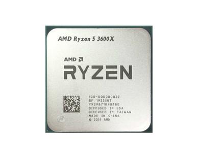 AMD 100-000000022 Ryzen 5 3600X Hexa-core (6 Core) 3.8GHz 32MB L3 Cache Socket AM4 Processor