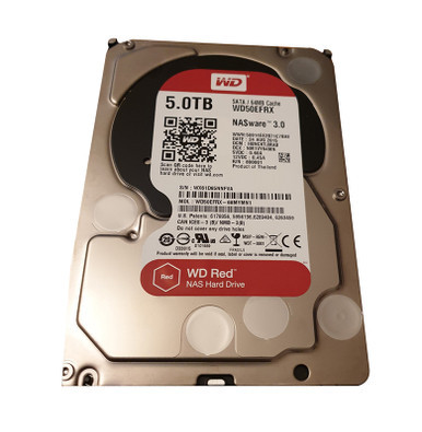 Western Digital WD50EFRX-68MYMN1 Red 5TB SATA 6Gb/s Desktop Hard Drive
