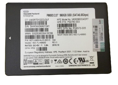 Samsung MZ7LH960HAJR-000H3 960GB SATA 6Gb/s Solid State Drive