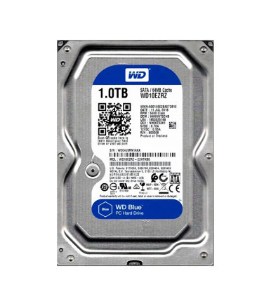 Western Digital WD10EZRZ Blue 1TB SATA 6Gb/s Desktop Hard Drive