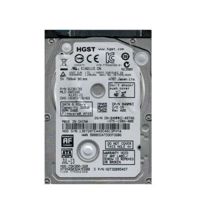 HGST 0J30133 320GB 5400RPM SATA 6Gb/s 2.5-inch Hard Drive