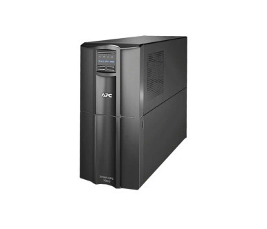 APC SMT3000IC Smart-UPS 3000VA 2700-Watts 230V 8 IEC C13 / 2 IEC C19 Outlets SmartConnect Port + SmartSlot, AVR, LCD Line Interactive Tower UPS