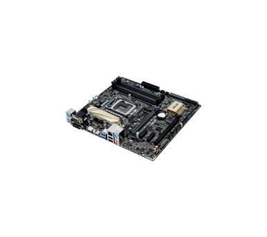 Asus H170M-PLUS Socket LGA1151 Intel H170 Chipet Micro-ATX System Board (Motherboard) Supports Core i7/i5/i3/Pentium/Celeron DDR3 4x DIMM