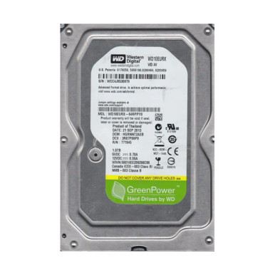 Western Digital WD10EURX-64RPPY0 AV-GP 1TB SATA 6Gb/s Desktop Hard Drive