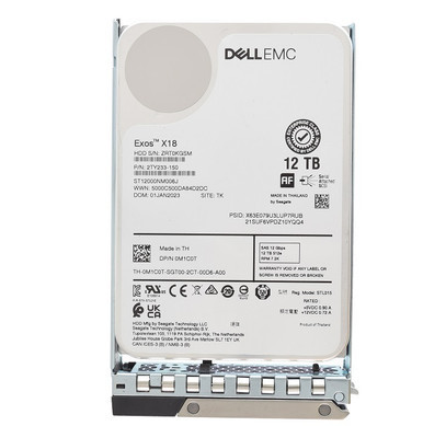 Dell M1C0T 12TB SAS 12Gb/s 3.5-inch Server Hard Drive