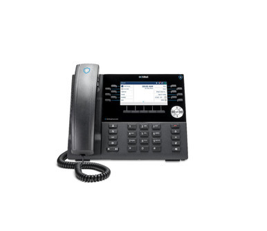 50008352 - Mitel 6930t Dual-Port Ethernet 4.3-inch Color LCD Bluetooth Antimicrobial IP Phone