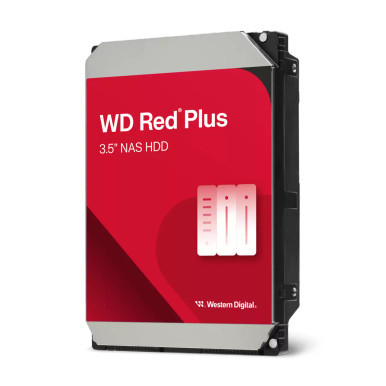 Western Digital 2TB 5400RPM SATA Red Plus NAS 3.5-inch Hard Drive