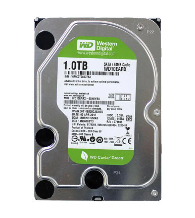 Western Digital WD10EARX 1TB SATA 6Gb/s Desktop Hard Drive