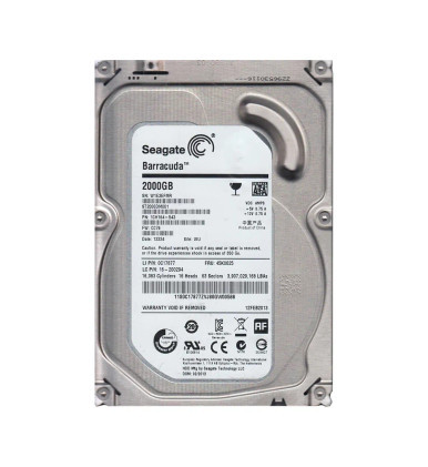Seagate 1CH164-543 2TB SATA 6Gb/s 3.5-inch Server Hard Drive