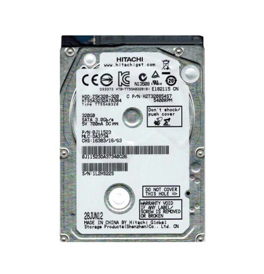 HGST 0J11523 Travelstar Z5K320 320GB SATA 3Gb/s Laptop Hard Drive