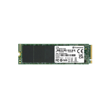 Transcend TS1TMTE110Q 1TB QLC PCIe NVMe 3.0 x4 M.2 2280 Solid State Drive