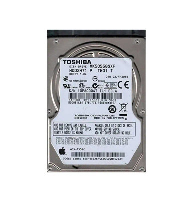 Toshiba MK5055GSXF 500GB SATA 3Gb/s 2.5-inch Laptop Hard Drive