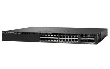 Catalyst 3650-24TS-L - Cisco 24-Ports 4x1G Rack-mountable 1U Network Switch