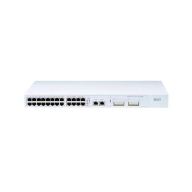 3Com 3C17304A SuperStack 3 4200 24 x 10/100Base-TX + 2-Ports 10/100/1000Base-T + 2 x SFP Ports Layer2 Managed Fast Ethernet Network Switch