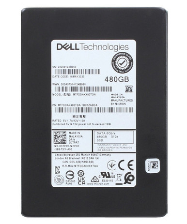Micron MTFDDAK480TGA-1BC1ZABDA 5400 Pro 480GB TLC SATA 2.5-inch Solid State Drive