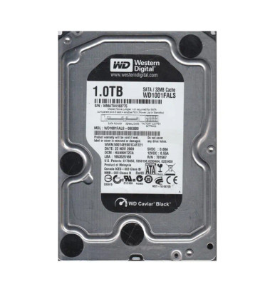 Western Digital WD1001FALS-00E8B0 Caviar Black 1TB SATA 3Gb/s Desktop Hard Drive