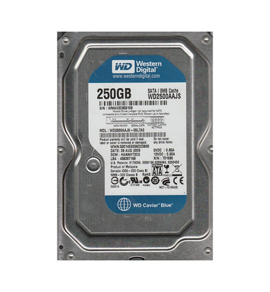 Western Digital WD2500AAJS-00L7A0 Caviar Blue 250GB SATA 3Gb/s Desktop Hard Drive