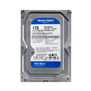 Western Digital WD10EZEX-08WN4A1 Blue 1TB SATA 6Gb/s Desktop Hard Drive