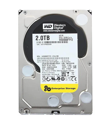 Western Digital WD2000FYYZ-01UL1B0 Re 2TB SATA 6Gb/s Desktop Hard Drive