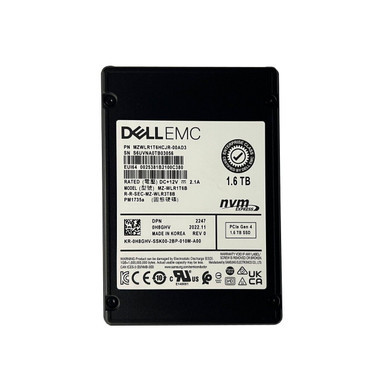 Samsung MZWLR1T6HCJR-00AD3 1.6TB TLC PCIe NVMe 4.0 2.5-inch Solid State Drive