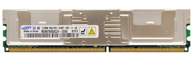 M395T6553CZ4-CE65 - Samsung 512MB 667MHz DDR2 PC2-5300 ECC Fully Buffered CL5 240-Pin DIMM Single Rank Memory