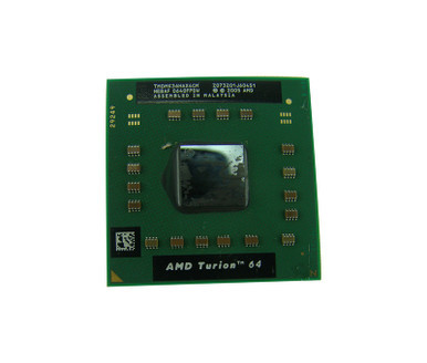 AMD TMDMK36HAX4CM Turion 64 MK-36 Single-core (1 Core) 2.00GHz 800MHz HTL 512KB L2 Cache Socket S1 (PGA638) Processor