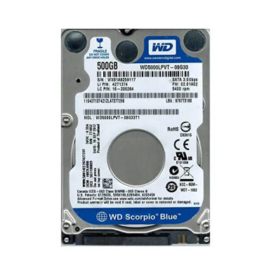 Lenovo 42T1374 500GB SATA 3Gb/s 2.5-inch Laptop Hard Drive