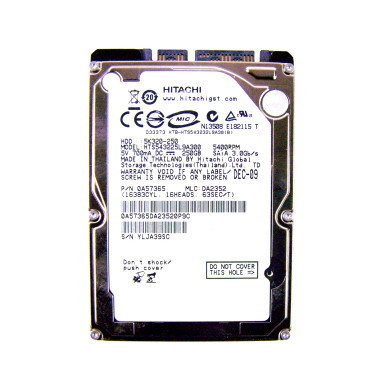 Hitachi 0A57365 250GB 5400RPM SATA 3Gb/s 2.5-inch Hard Drive