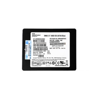 Samsung MZ7KM240HAGR-000H3 SM863 Series 240GB SATA 6Gb/s Solid State Drive