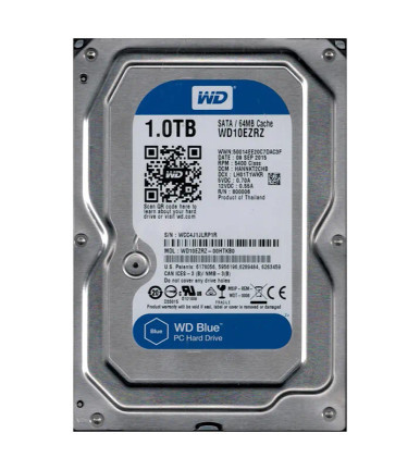 Western Digital WD10EZRZ-00HTKB0 Blue 1TB SATA 6Gb/s Desktop Hard Drive