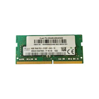 Asus 03A08-00040200 4GB DDR4-2133/PC4-17000 SODIMM 260-Pin CL15 Single Rank x8 Non-ECC Unbuffered Memory Module