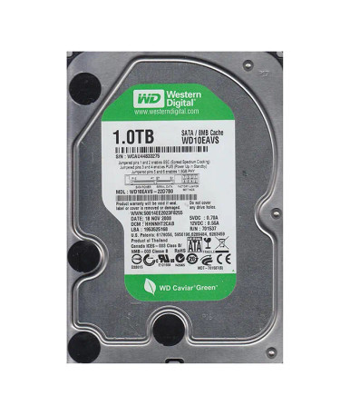 Western Digital WD10EAVS-22D7B0 Caviar Green 1TB SATA 3Gb/s Desktop Hard Drive