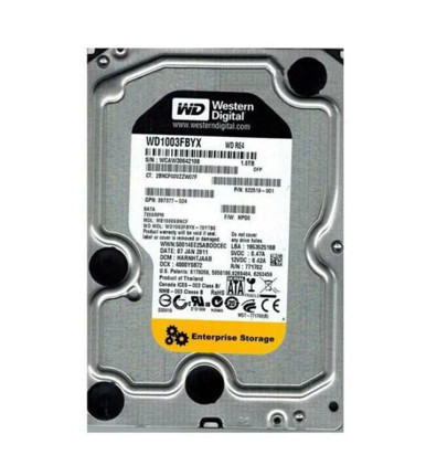Western Digital WD1003FBYK RE4 1TB SATA 3Gb/s Desktop Hard Drive