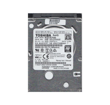 Toshiba HDKCC00M6A01 500GB SATA 6Gb/s Server Hard Drive