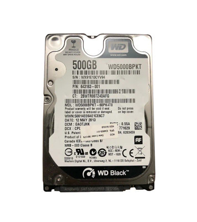 HP 643163-001 500GB SATA 3Gb/s 2.5-inch Desktop Hard Drive