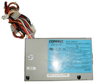 244166-001 - HP 250Watts 120-240V 45-66Hz 20-Pin AC Power Supply for EVO D500/300 Desktop PC