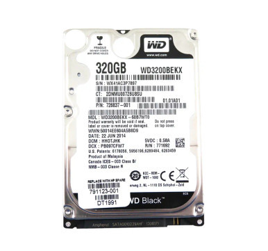 HP 791123-001 320GB 7200RPM SATA 3Gb/s 2.5-inch Hard Drive