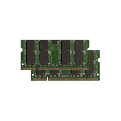 Apple MA940G/A 4GB Kit (2x2GB) DDR2-667/PC2-5300 SODIMM 200-Pin CL5 Dual Rank x8 Non-ECC Unbuffered Memory Module